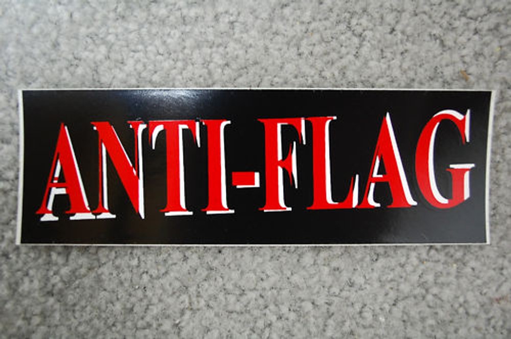 Anti Flag Sticker Vinyl Decal 6" X 2" Punk Rock (308)