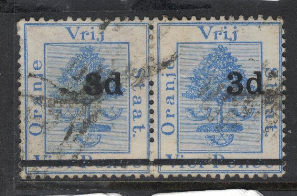 Orange Free State SG 88 Pair VFU (6fss)