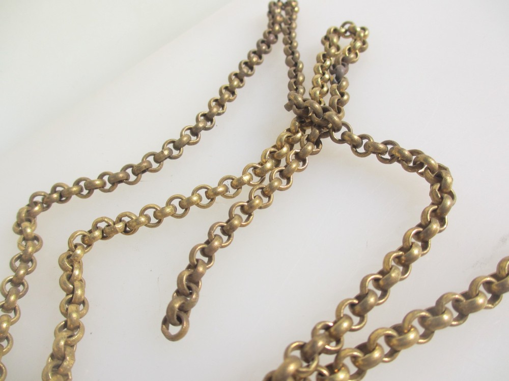 Victorian Brass Lighting Chain Hanger Chandelier Light Pull Plug Antique Old 56"