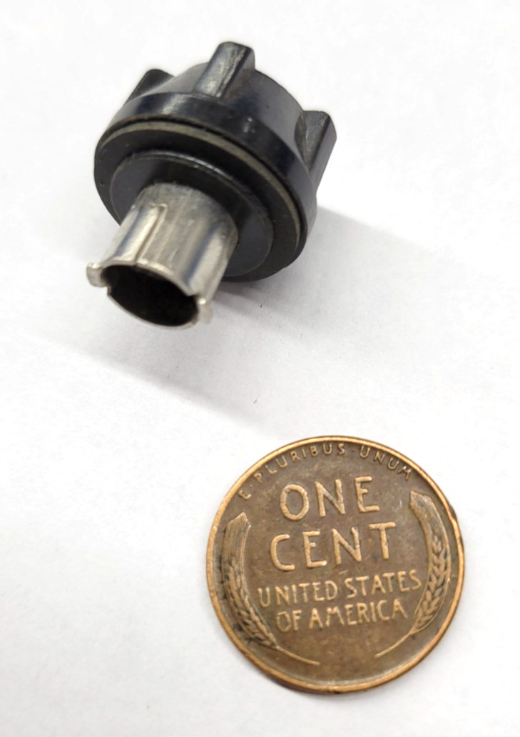 FUSE-CAP-1 (2PCS) " FUSE-FUSE " TWIST LOCK STYLE FITS 3AG SIZE FUSES * BLACK *