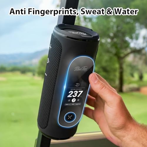 2-Pack Screen Protector for Blue Tees Golf Player+ GPS Speaker — Tempered