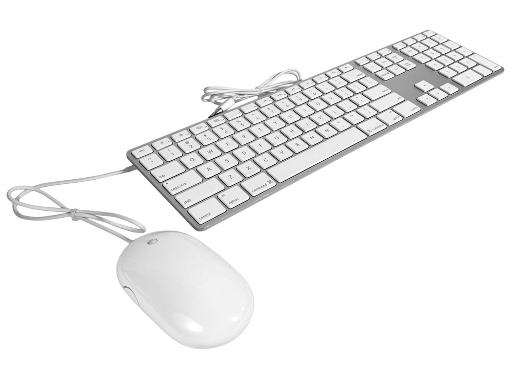 Apple A1243 Keyboard & A1152 Mouse – Original Set, Mac Compatible & Plug & Play!