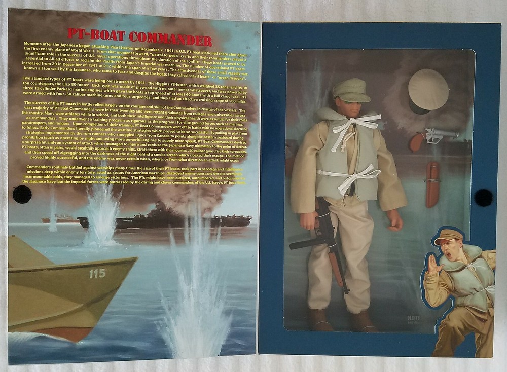 G.I. JOE CLASSIC COLLECTION WWII FORCES COLLECTION PT-BOAT COMMANDER
