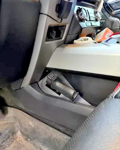 2015-2020 F150 Side Arm Holder - Console Holster Mount