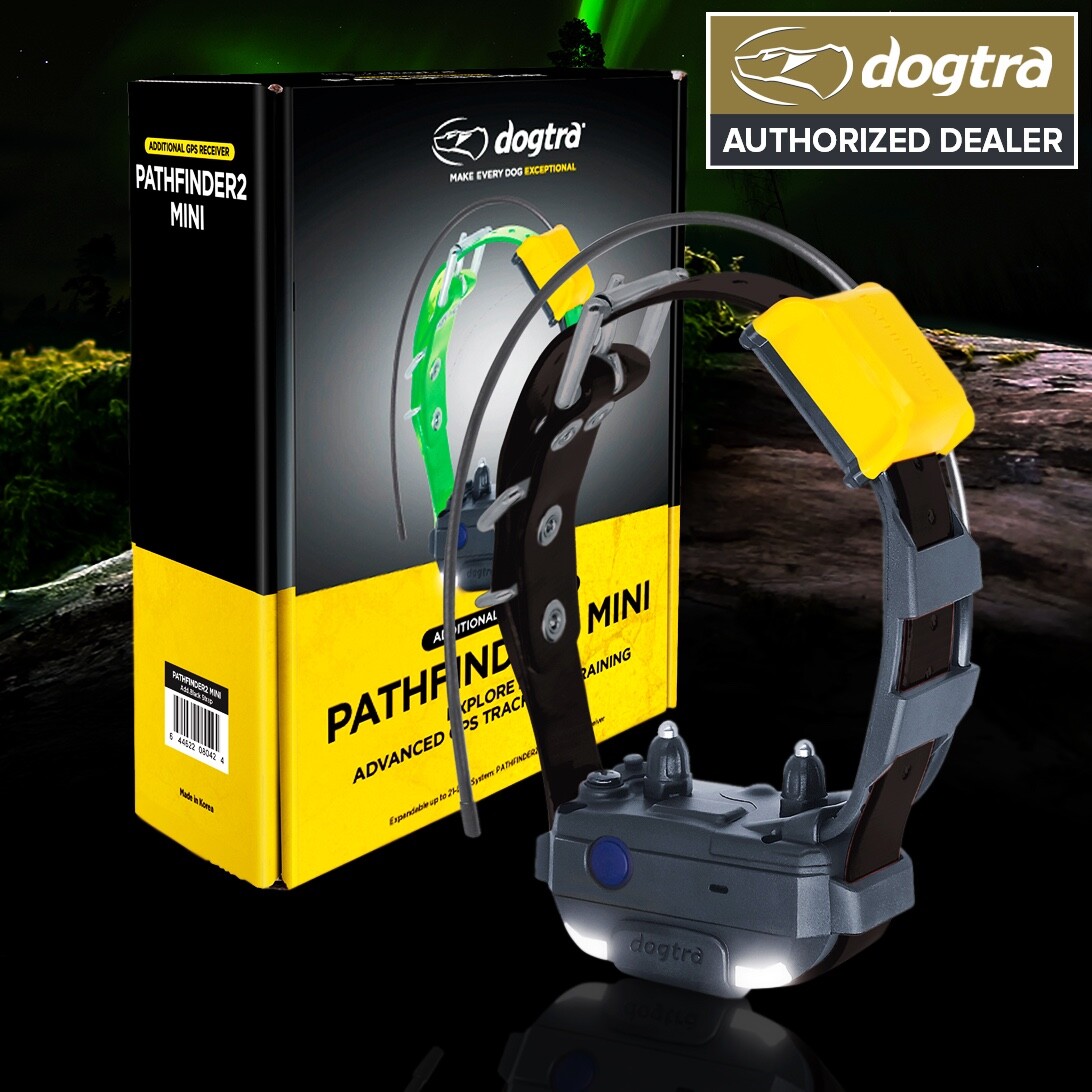 Dogtra PATHFINDER2 Mini Dog Collar Receiver Tracking and Training E-Fence GPS