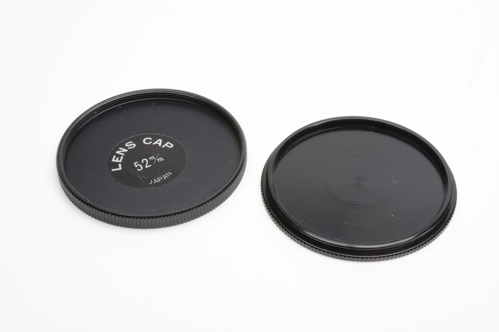 52mm metal filter stack stacker top and bottom pieces, clean