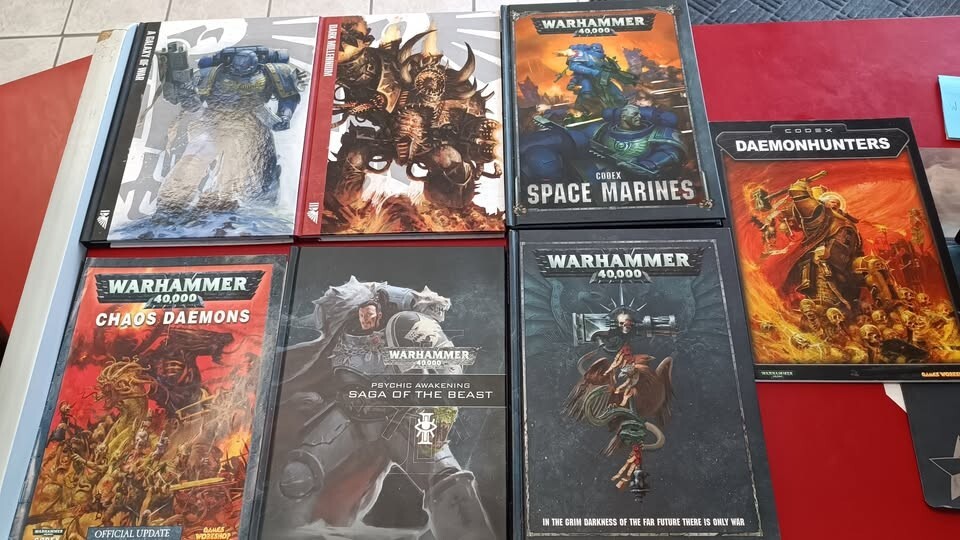 Games Workshop Warhammer 40K Book Supplements Multi-listing
