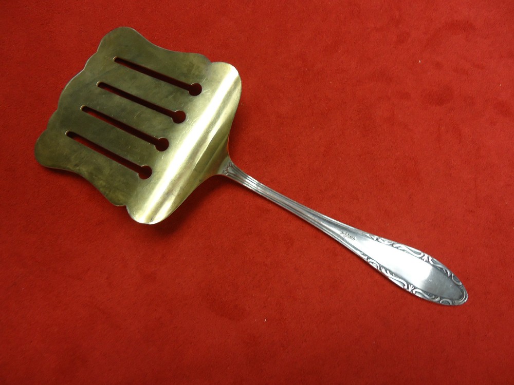 German 800 Silver Asparagus Server 9" (#2235)