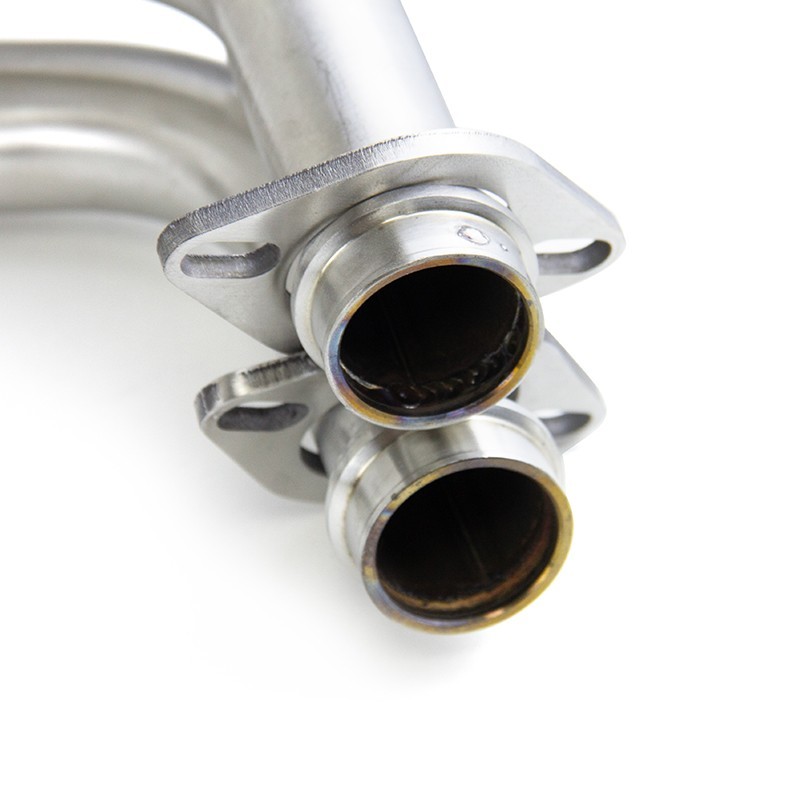 Full System Exhaust Muffler Header Pipe For Kawasaki Z400 Ninja 400 2017-2024