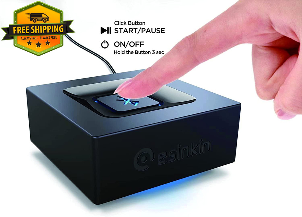 Bluetooth Audio Adapter Wireless Music Receiver for Home Stereo System