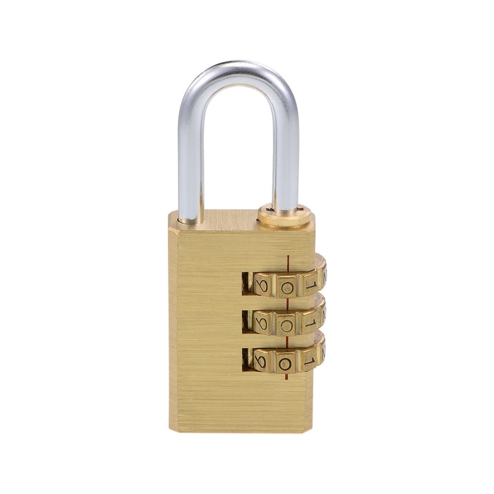 3 Digit Combination Lock Brass Locks 5mm Diameter Cricket
