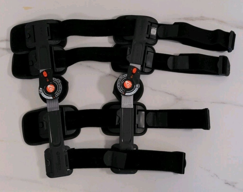 Breg T Scope Knee Brace Post Op Locking ROM Universal Size Left/Right Adjustable