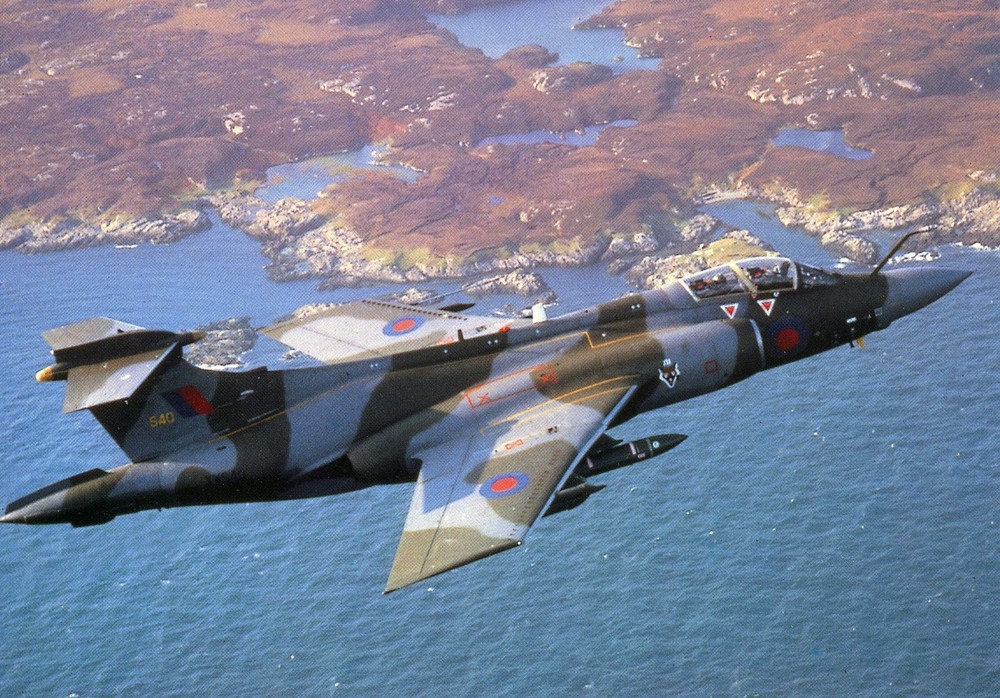 BUCCANEER - RAF LOSSIEMOUTH POSTCARD