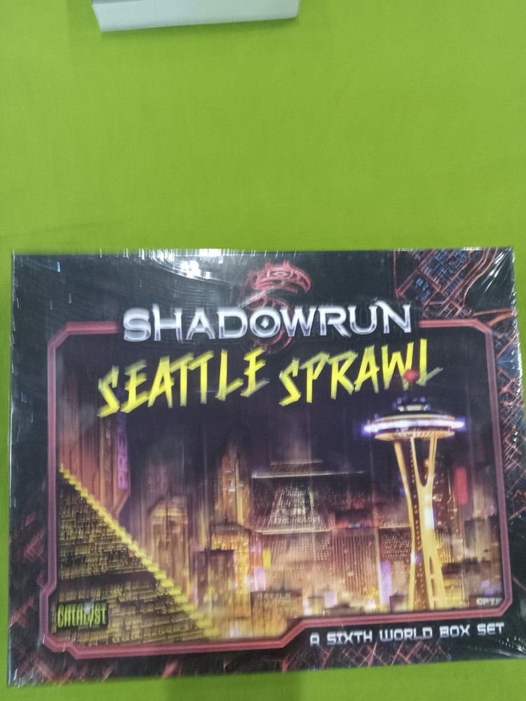 SHADOWRUN SEATTLE SPRAWL Sixth World Box Set Sealed