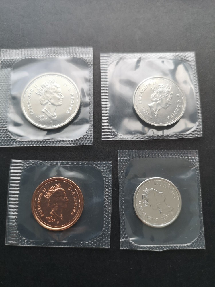 *** CANADA  2002 P  UNCIRCULATED  COINS  SET *** PROOF  LIKE ***