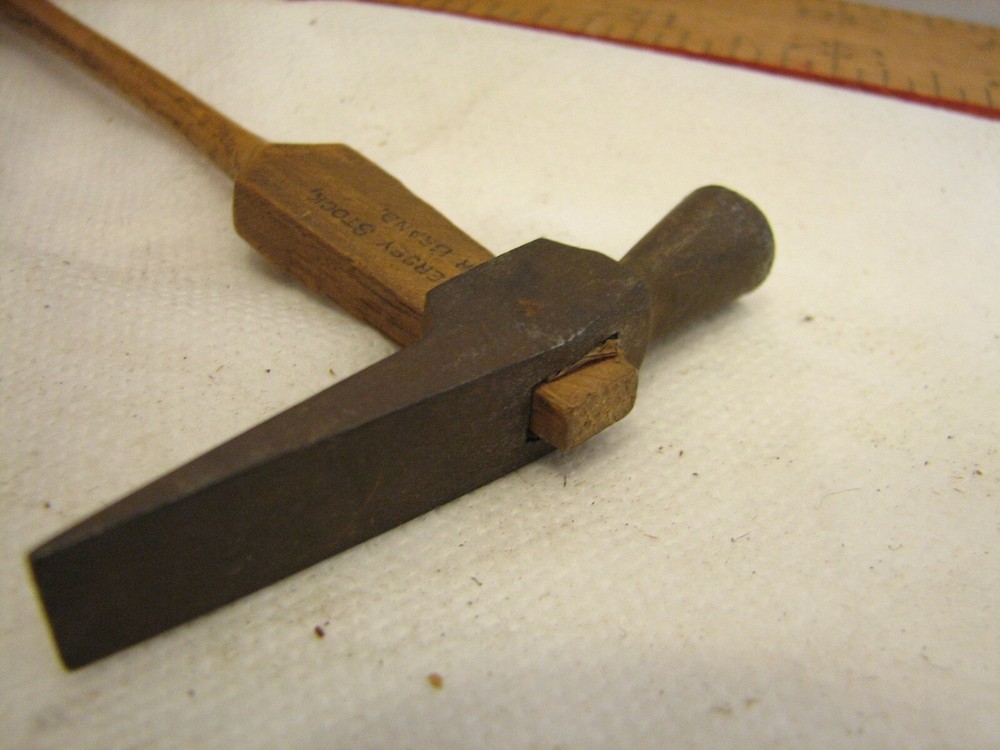 Antique Tiny Jeweler Watch Makers Silversmith Hammer Tool Delicate Work Forming