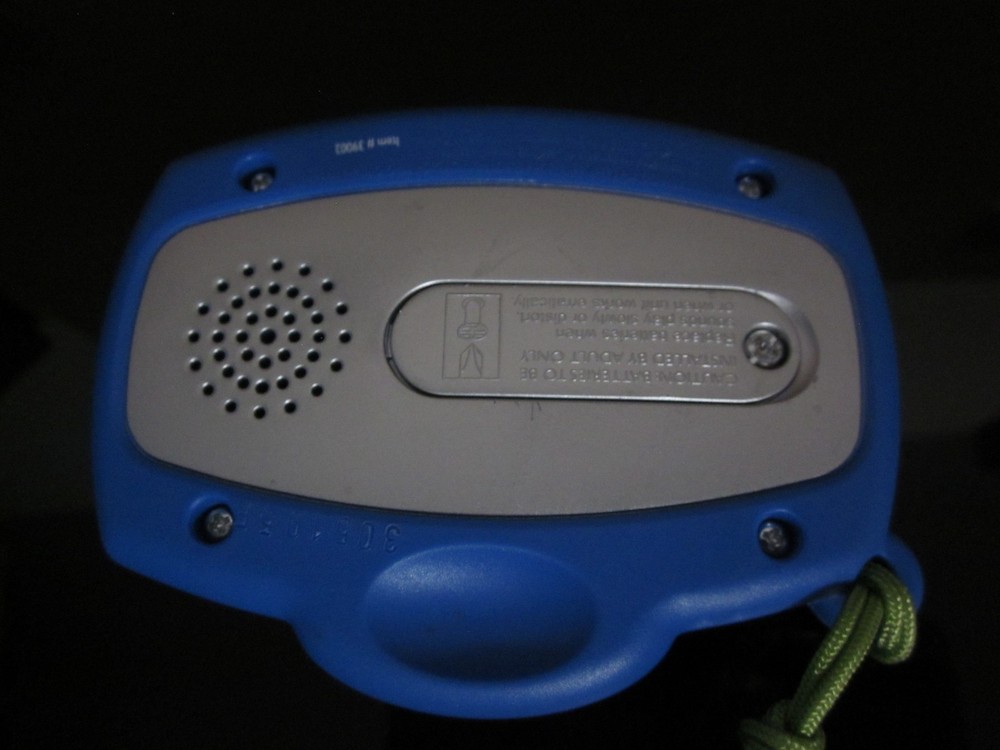 Handheld Leap Frog Electronic Flash Magic Working 2002 Blue Green