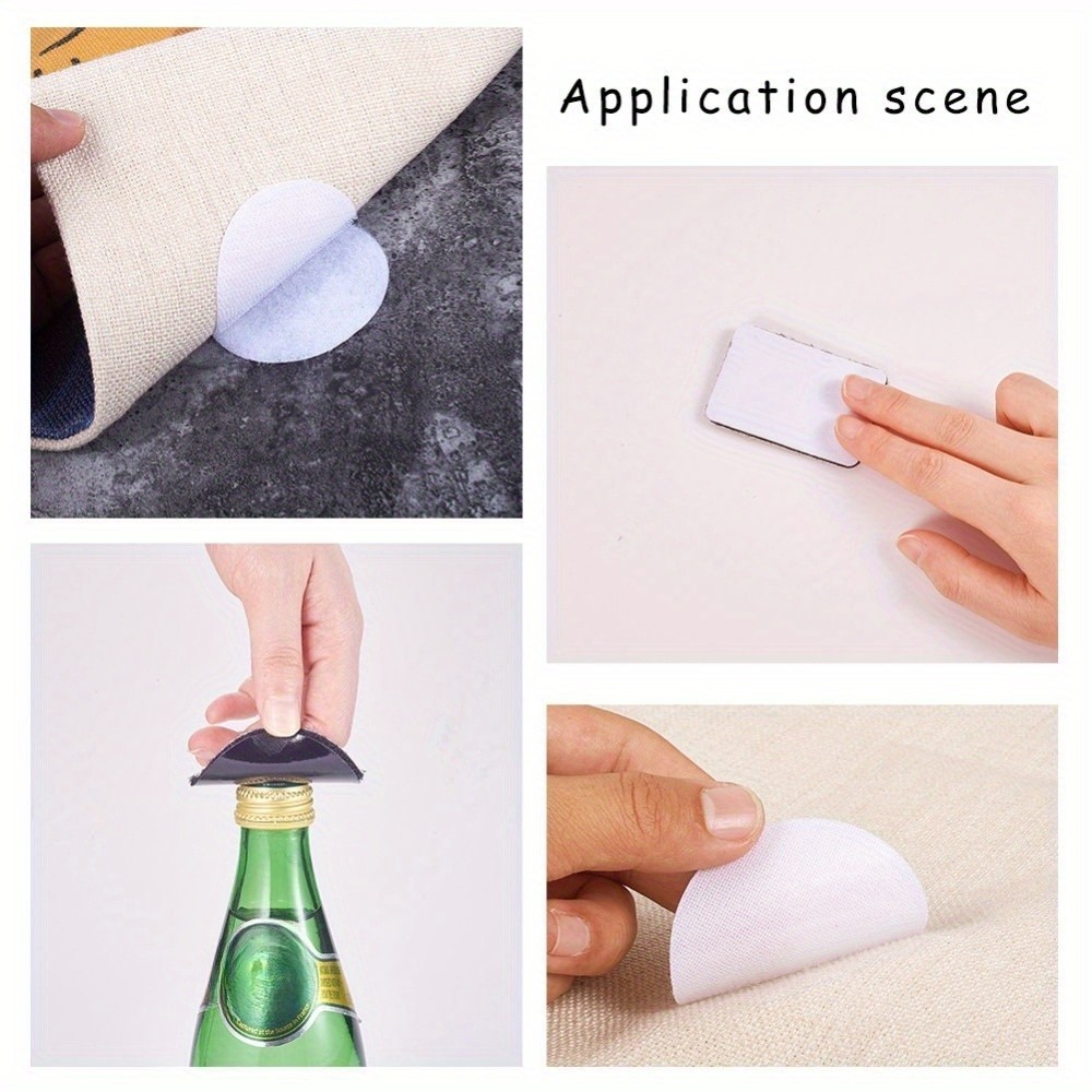 40sets Adhesive Hook and Loop Tapes Magic Tapes with Nylon
