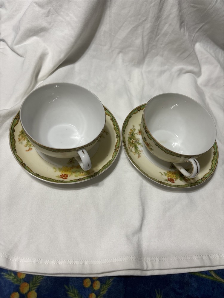 Empress Woodmere 2 CUPS & 2 SAUCERS