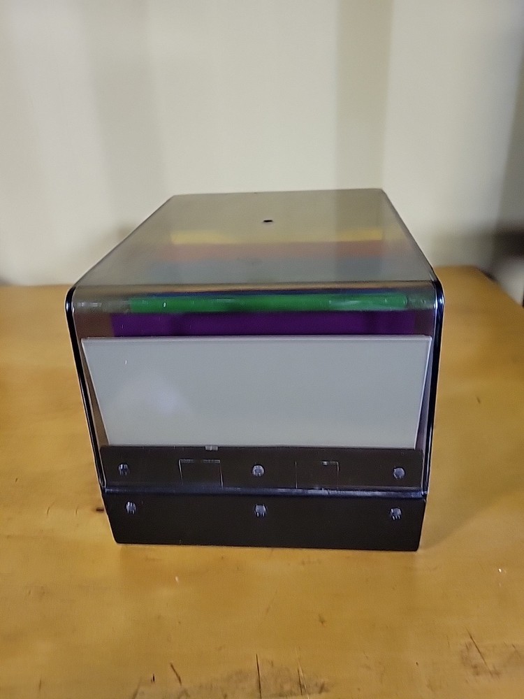 SRW Computer Components Co Minidex 60 Modular View File Floppy Storage Case