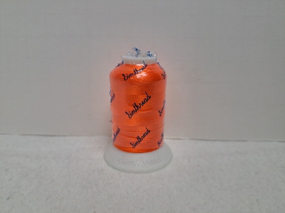 Simthread Embroidery Thread (550 Yards) - Tangerine #209 (Sealed)