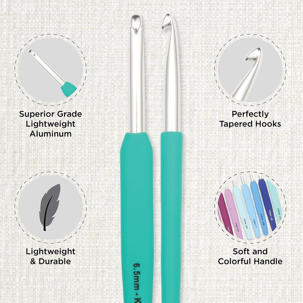 KnitPro Waves 2.0 Deluxe Crochet Hook Set
