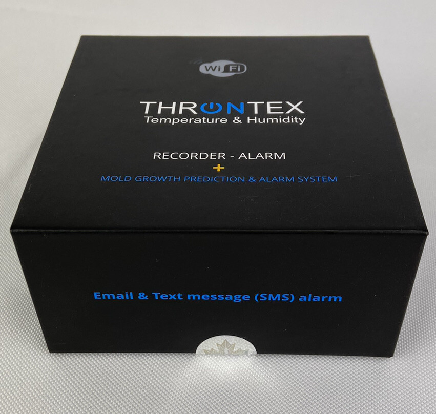 Throntex Wireless Thermometer & Humidity Recorder Alarm Growth Prediction System