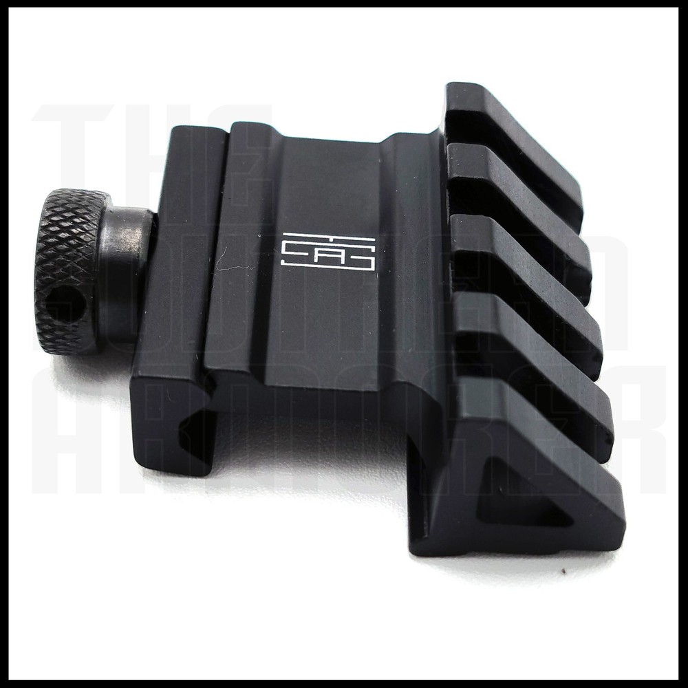 2 PC 45 Degree Offset Picatinny /Weaver Rail Mount Offset Side Rail for Laser
