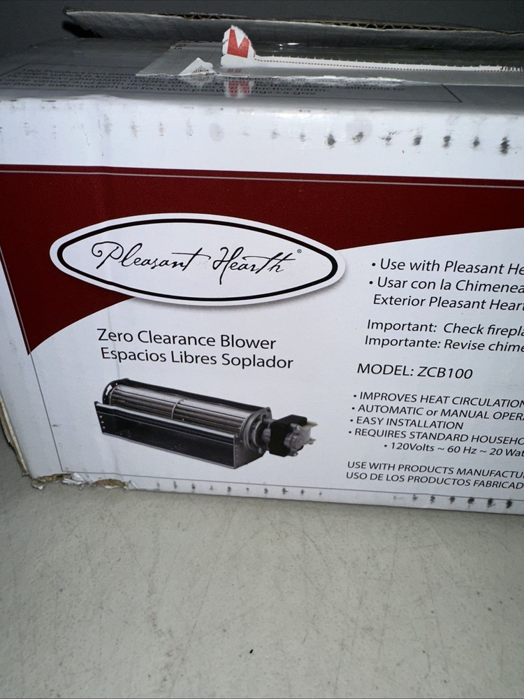 Pleasant Hearth Circulating Blower for Zero Clearance Fireplace ZCB100