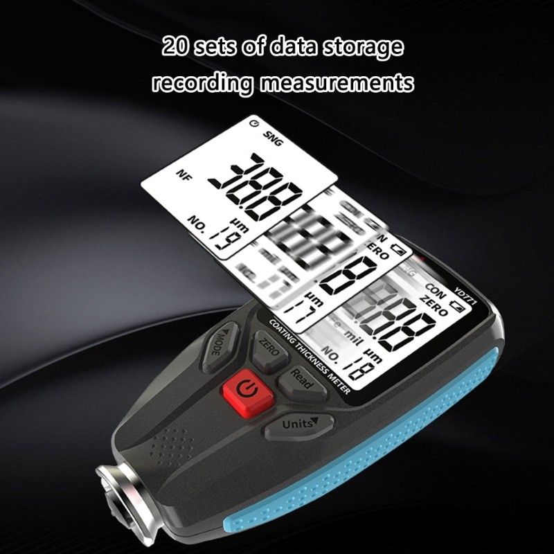 strong ABS Coating Thickness Detectors LCD Display for Precise Layer