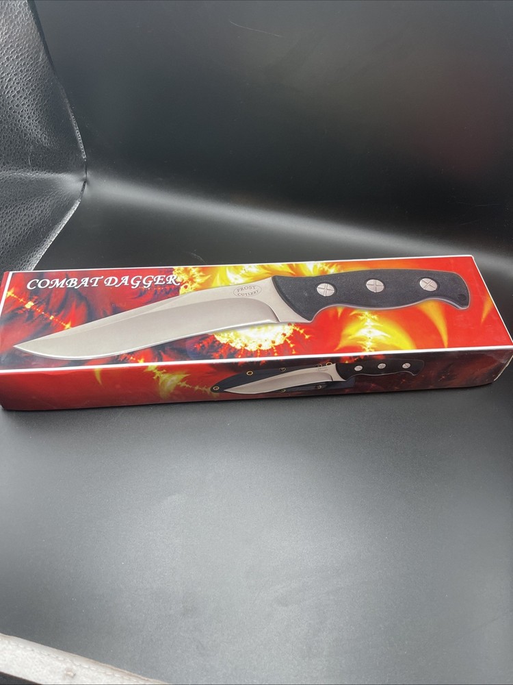 🔥 Frost Combat Dagger 12” 5.5mm NIB With Plastic Sheath