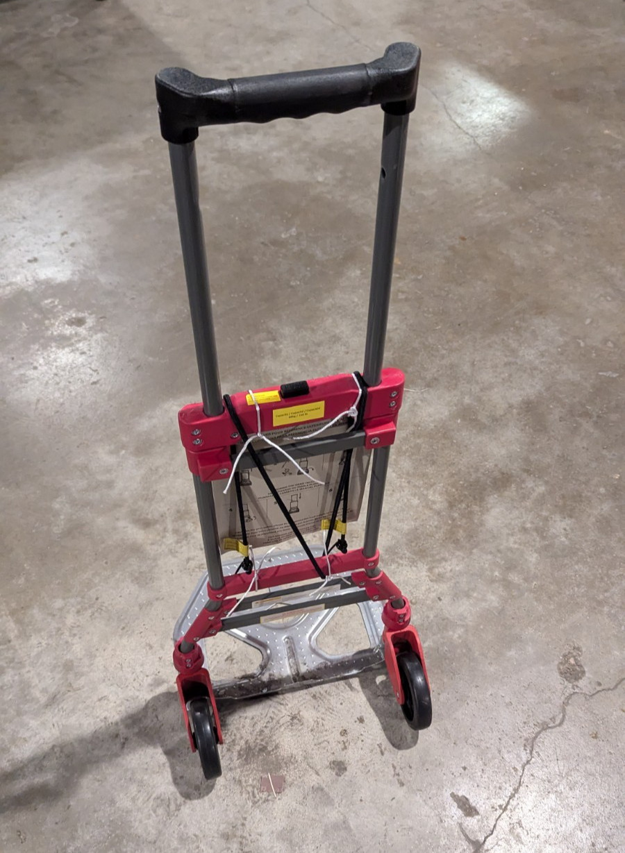 1 - NEW Milwaukee Hand Truck Folding Dolly 150 lb Cart Fold-Up Portable Moving