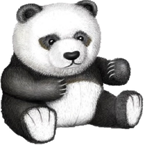30 Custom Little Panda Personalized Address Labels