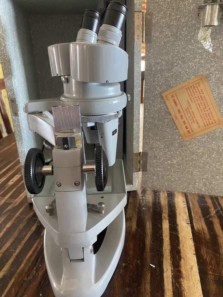 ao spencer microscope vintage