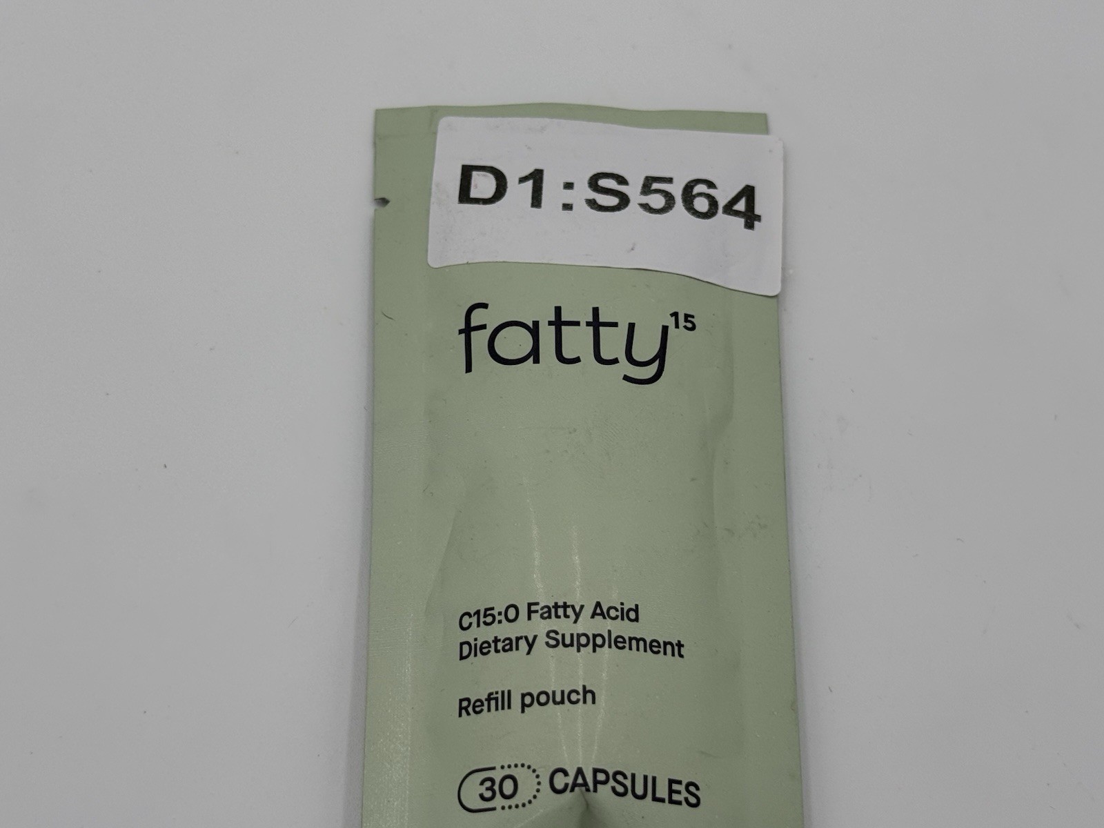 Fatty15 Pure C15:0 Pentadecanoic Acid Supplement - Gut & Liver Health - 30 CT