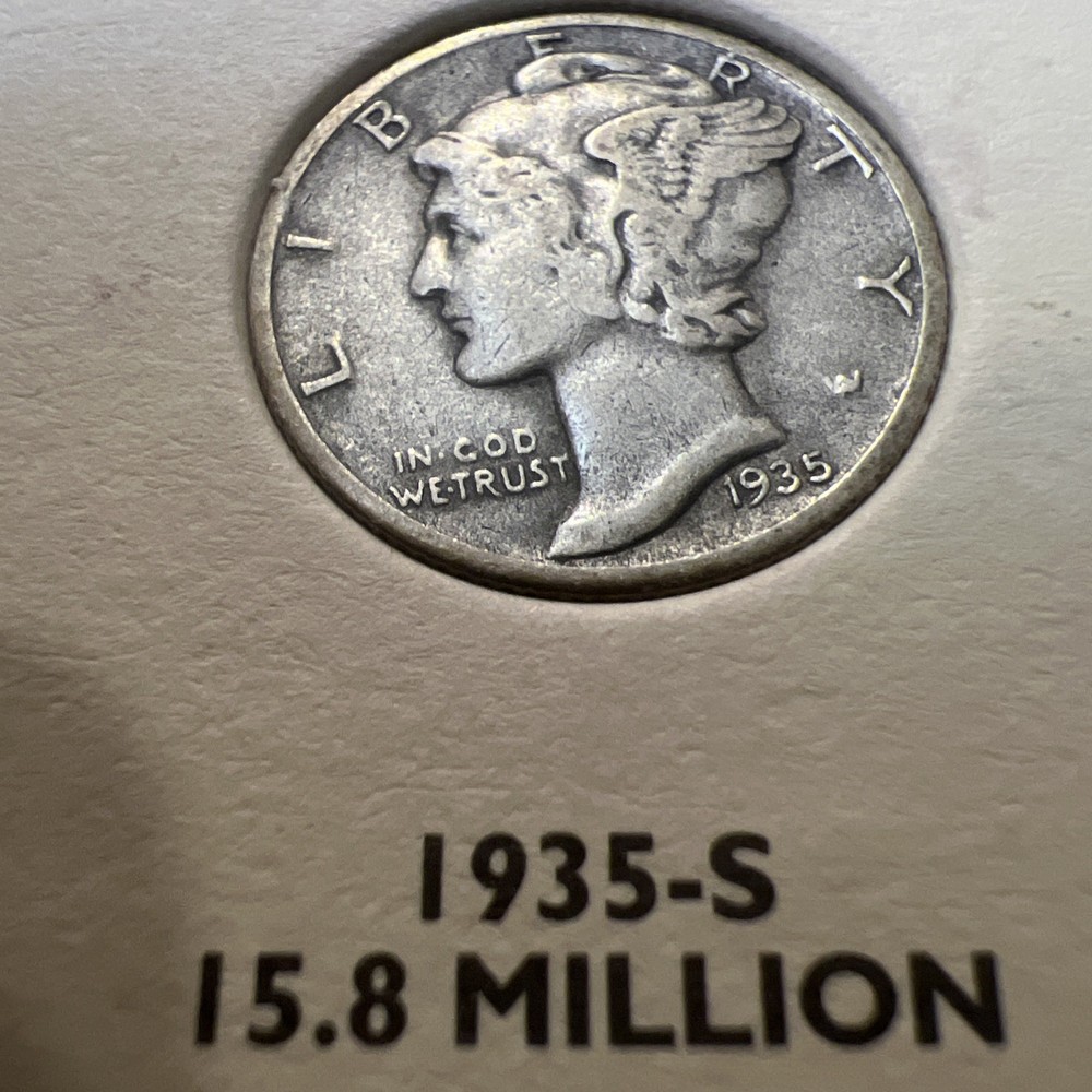 1935 S MERCURY DIME! Nice Better Early Date