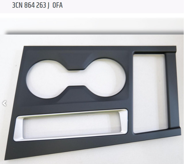 Genuine Volkswagen Shift Panel 3CN-864-263-J-OFA