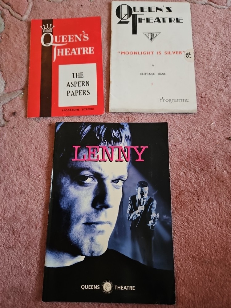 3 'Queen's' Theatre Programmes