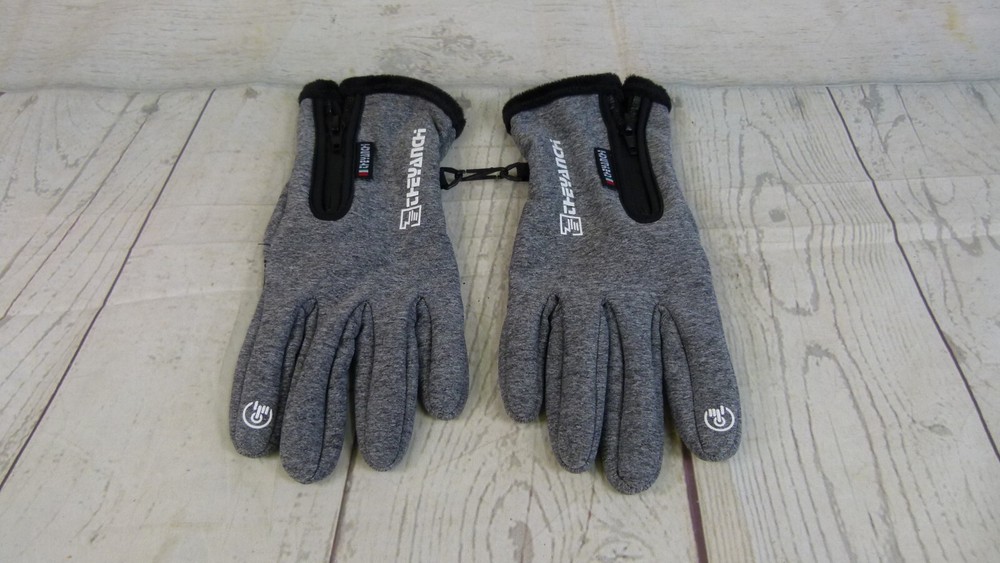Theyanchi Gray Gloves Touchscreen Women's Size M Medium