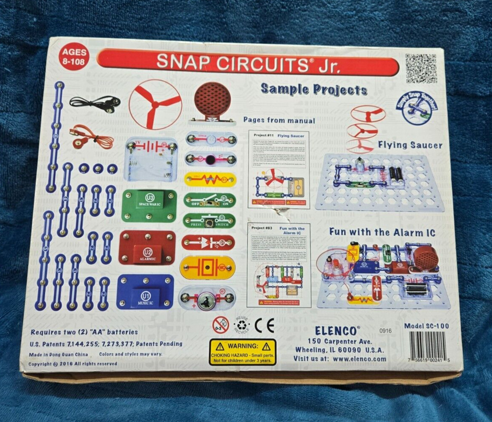 Electronics Discovery Kit STEM Snap Circuits Jr. SC-100