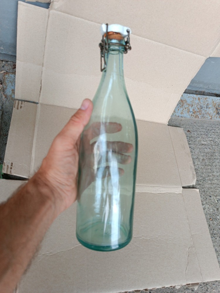 WW2 WWII Original glass a bottle SURTE