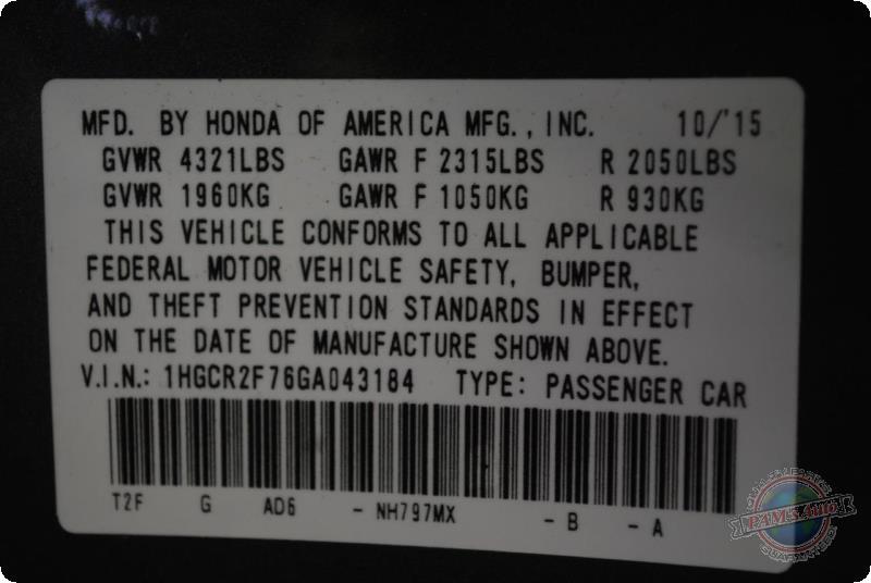 Used A/C Selector Switch fits: 2016 Honda Accord automatic temperature control U