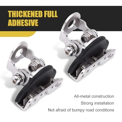 2 PCS Light Bar Mounting Brackets, LED Work Light Mount Clamp Holder,