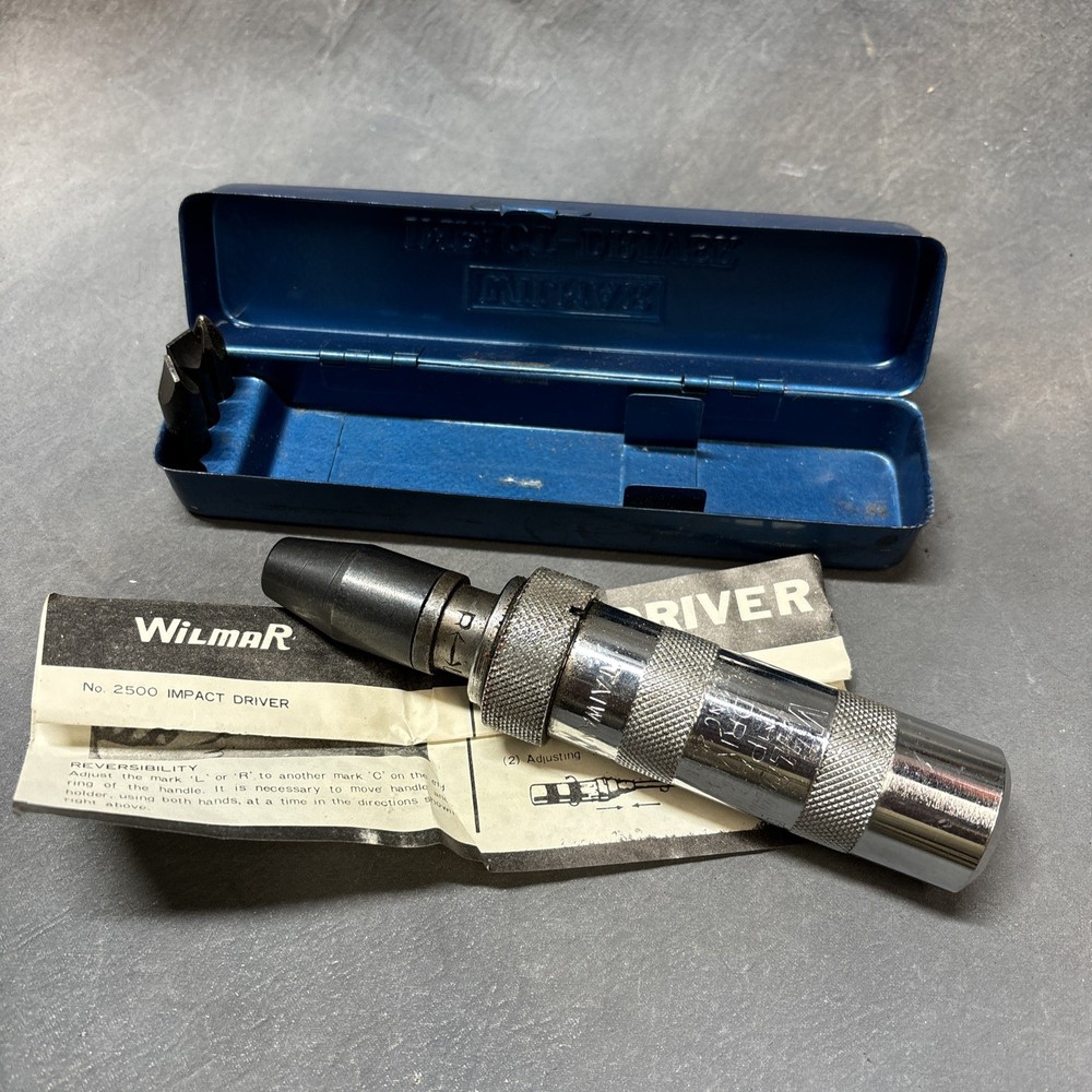 Wilmar Impact Driver No.2500 with paper MISSING 1 BIT