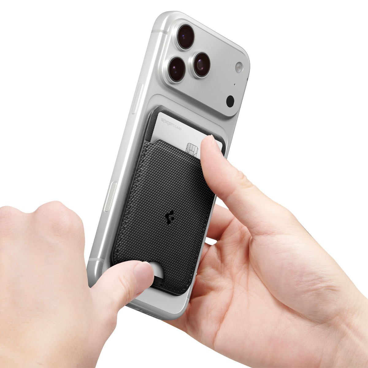 For Magsafe | Spigen Slim Fold S314 (Mag Fit) Card Holder Built in Stand Wallet