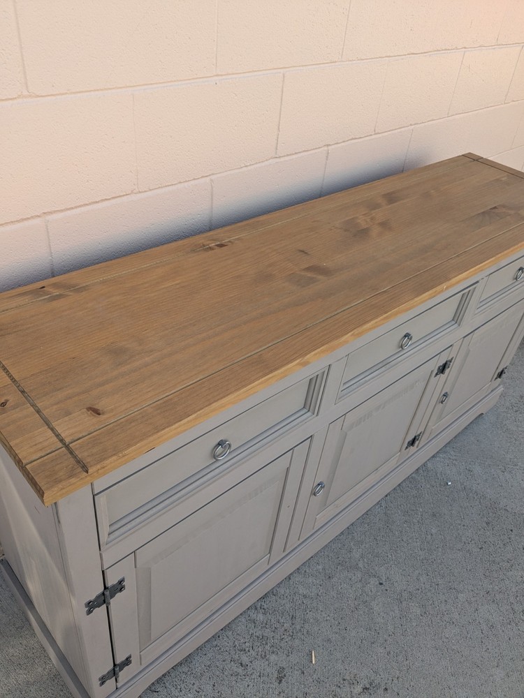 Modern Regency Wood Console Media Entryway Sofa Sideboard Table