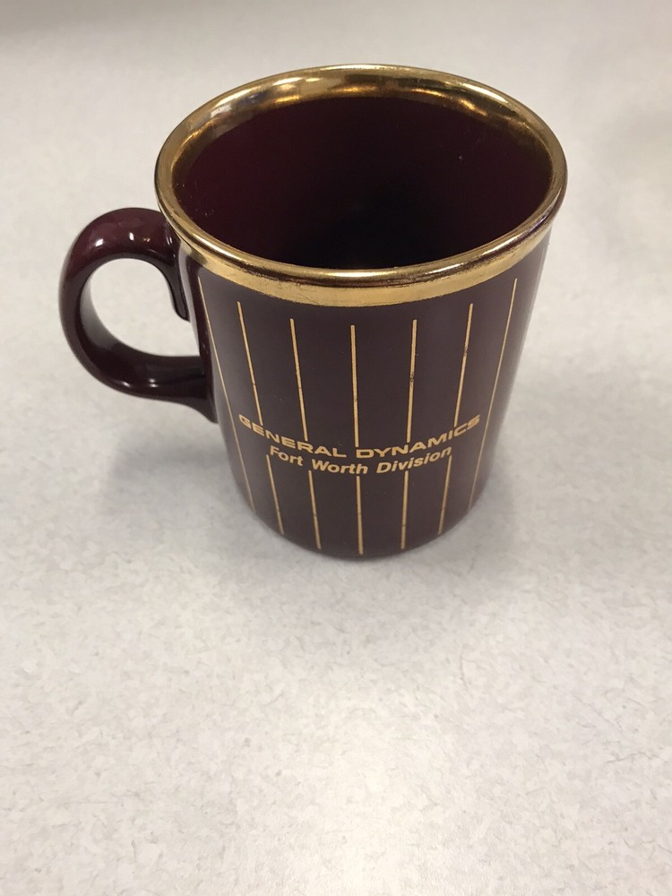 General Dynamics Vintage Coffee Cup - New