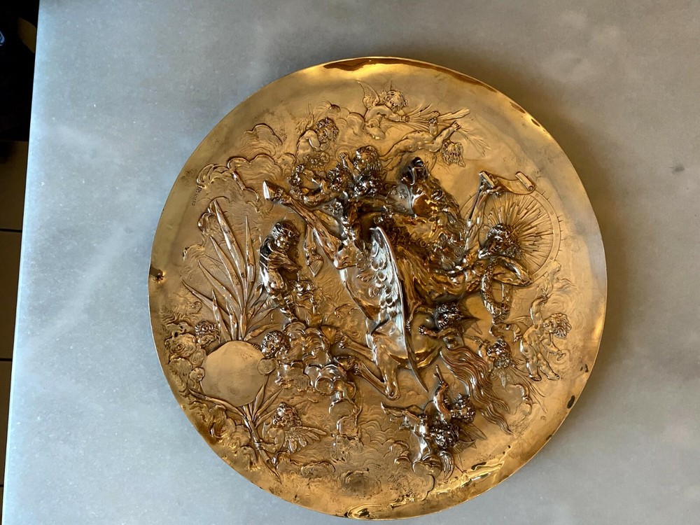 Elkington Silverplate Shield Charger