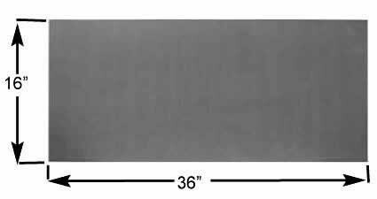 Door Bar Padding High Density COLEMAN MACHINE 980-601