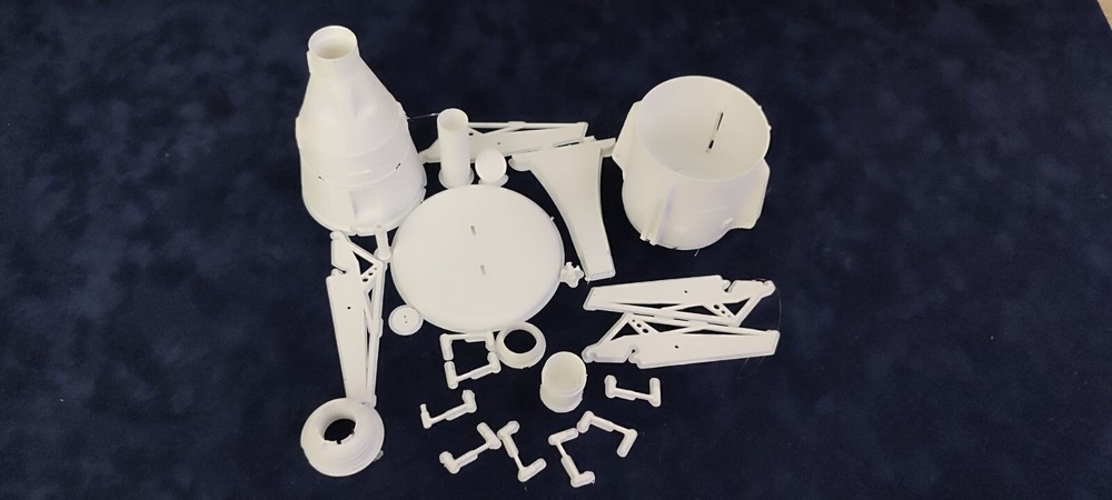 3d printed Gemini Lunar Lander 1/48